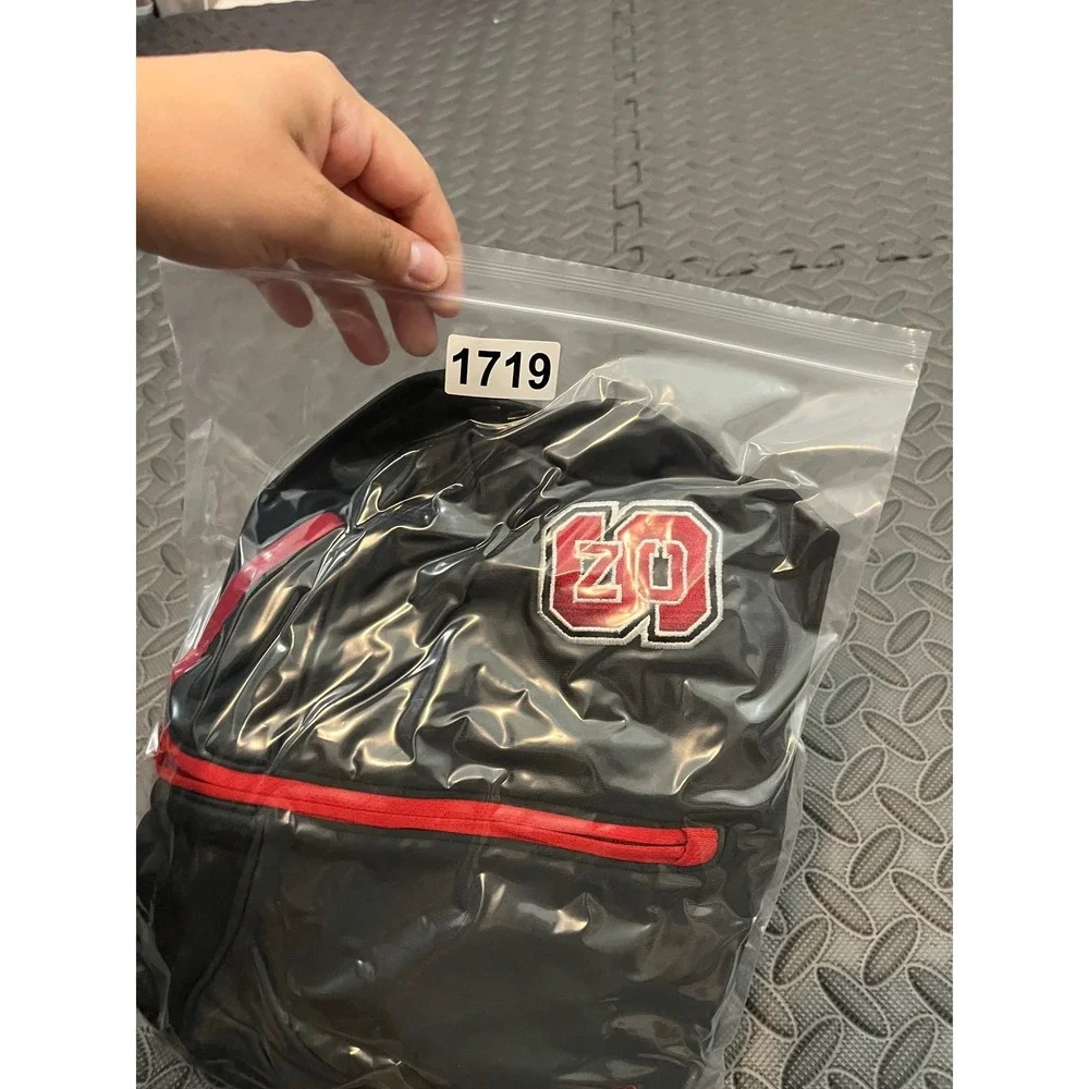 Adidas NC State Wolfpack Pullover Mens‎ Large Black Red Quarter Zip Climalite